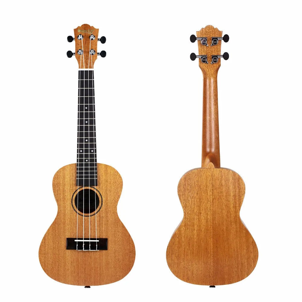 Концертные укулеле 23 дюймов сопрано Ukelele 21 дюймов Акустическая палисандр гитара Гавайи Гитара из красного дерева полные комплекты для начинающих детей