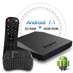 Leelbox K3 K2 Android 7,1 ТВ коробке 2 ГБ 16 ГБ Amlogic S192 4 ядра 2,4 ГГц Wi-Fi Media Player IP ТВ 1 ГБ 8 ГБ Спорт кино музыка Услуги