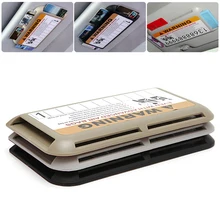 Номер телефона при временной парковке автомобильный козырек клип Органайзер универсальный высокоскоростной зажим для ic-карт автомобильный держатель карты парковки