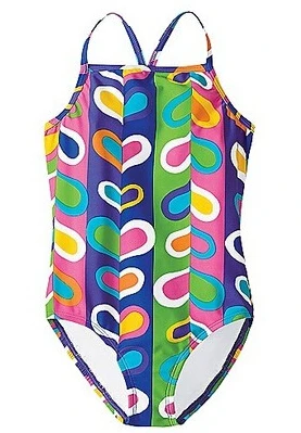 

baby girl swimwear one piece style fit 120-150cm/6-12Y swimsuit for kid/children