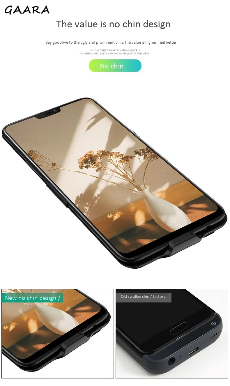 Чехол для зарядного устройства для Oneplus 6, 6 T, 7, чехол, 6500 мА/ч, внешний аккумулятор, чехол, крышка для зарядки аккумулятора, чехол для One Plus Bateria Fundas