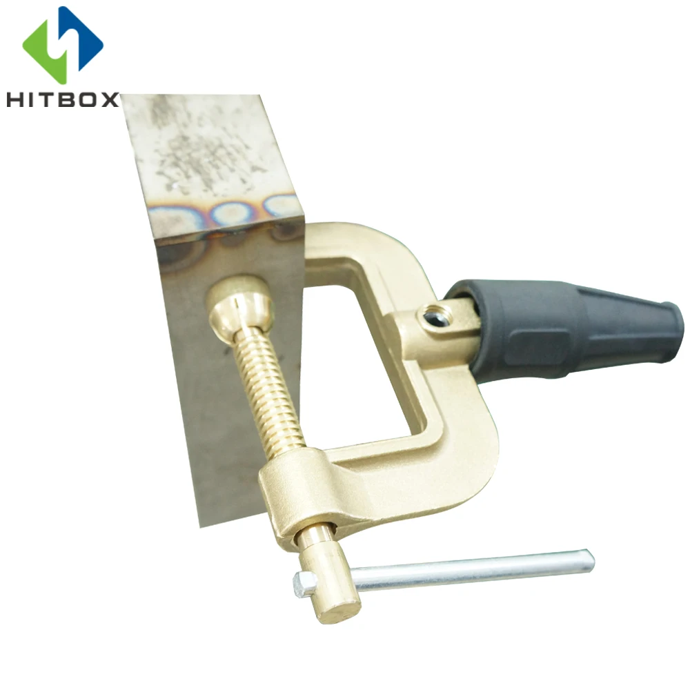 

HITBOX Professional 400A Welding Ground Clamp Earth Clamp Cable Holder Heavy Duty For Welding And Cutting
