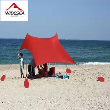 2017 NEW design lycra seabeach sun shelter 1.5M*2.1M camping tent beach tent UPF 50+ 4 sandbags &4 ropes sun awning canopy tarp