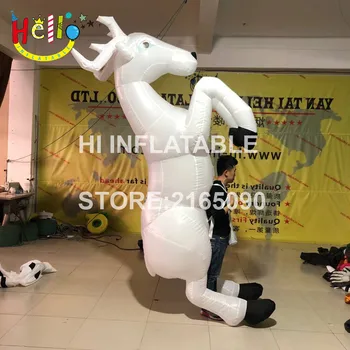 

Walking Cartoon Character Deer Mascot Costume Inflatable