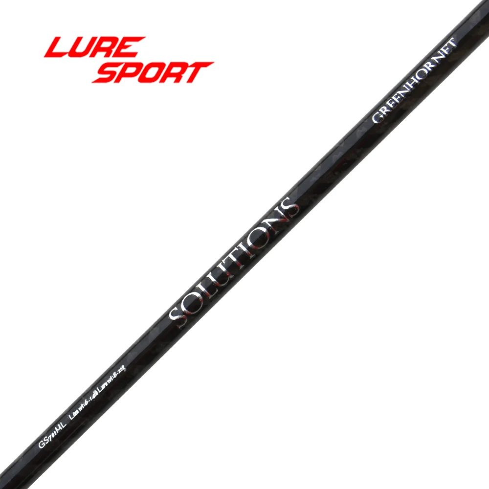 

LureSport 2pcs 2.08m 1 section ML blank 40T X cross carbon Rod Building component Pole Repair DIY Accessories