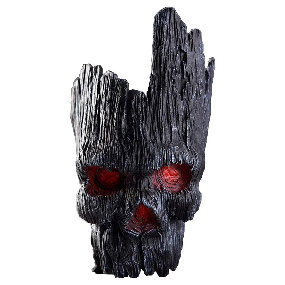 

Skull Tree Men's Flowerpot Flower Pot Planter Action Figures Toy Tree Man cool Model Toy Pen container