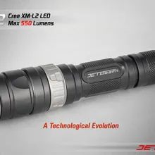 JETBEAM RRT-2 Cree XM-L2 светодиодный фонарик 550 люмен фонарик на каждый день совместим с CR123 18650 батареей