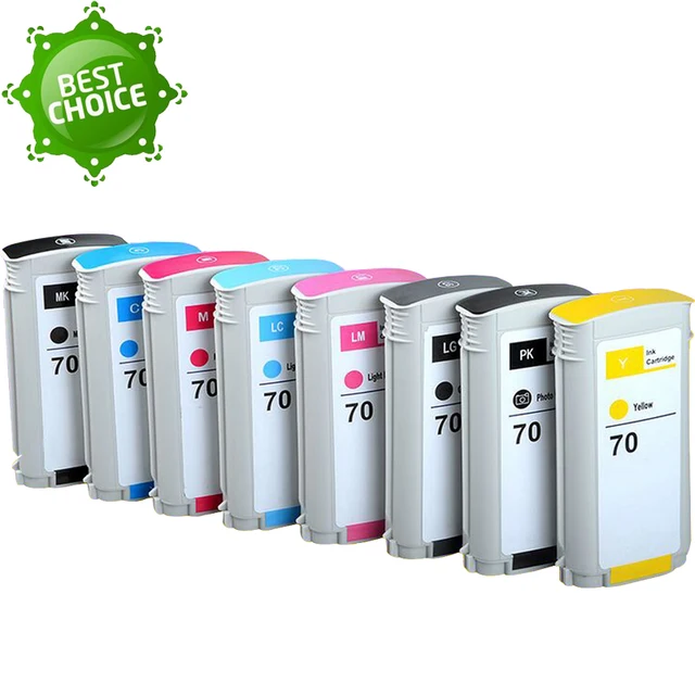 High Quality Replacement for HP 70 full Ink Cartridge Compatible with