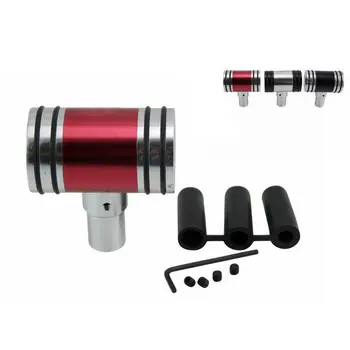 

Universal 5/6 Speed Aircraft Operating Lever Style Car Manual Gear Stick Shift Knob Boots Shifter Lever Gear Shift Knob
