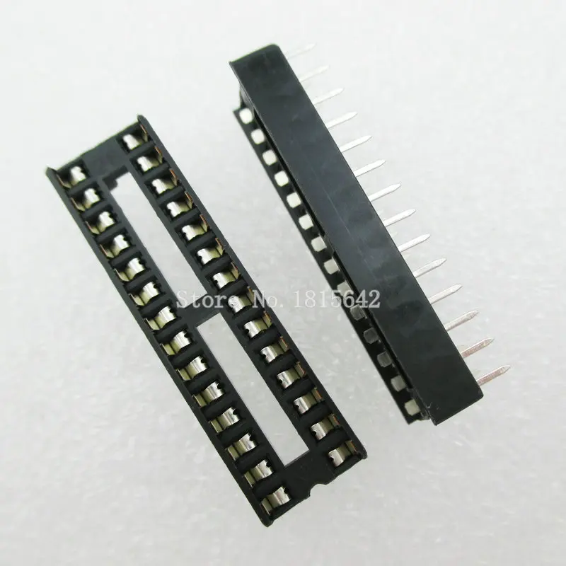 10PCS 28 Pin DIP SIP IC Sockets Adaptor Solder Type Narrow ic socket