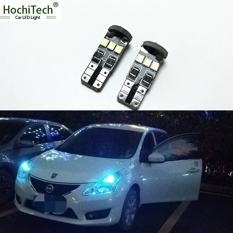 

HochiTech T10 W5W LED Clearance Light Marker Lamp Bulb Canbus Error Free For Opel Astra h j g Corsa Zafira Insignia Vectra b c d
