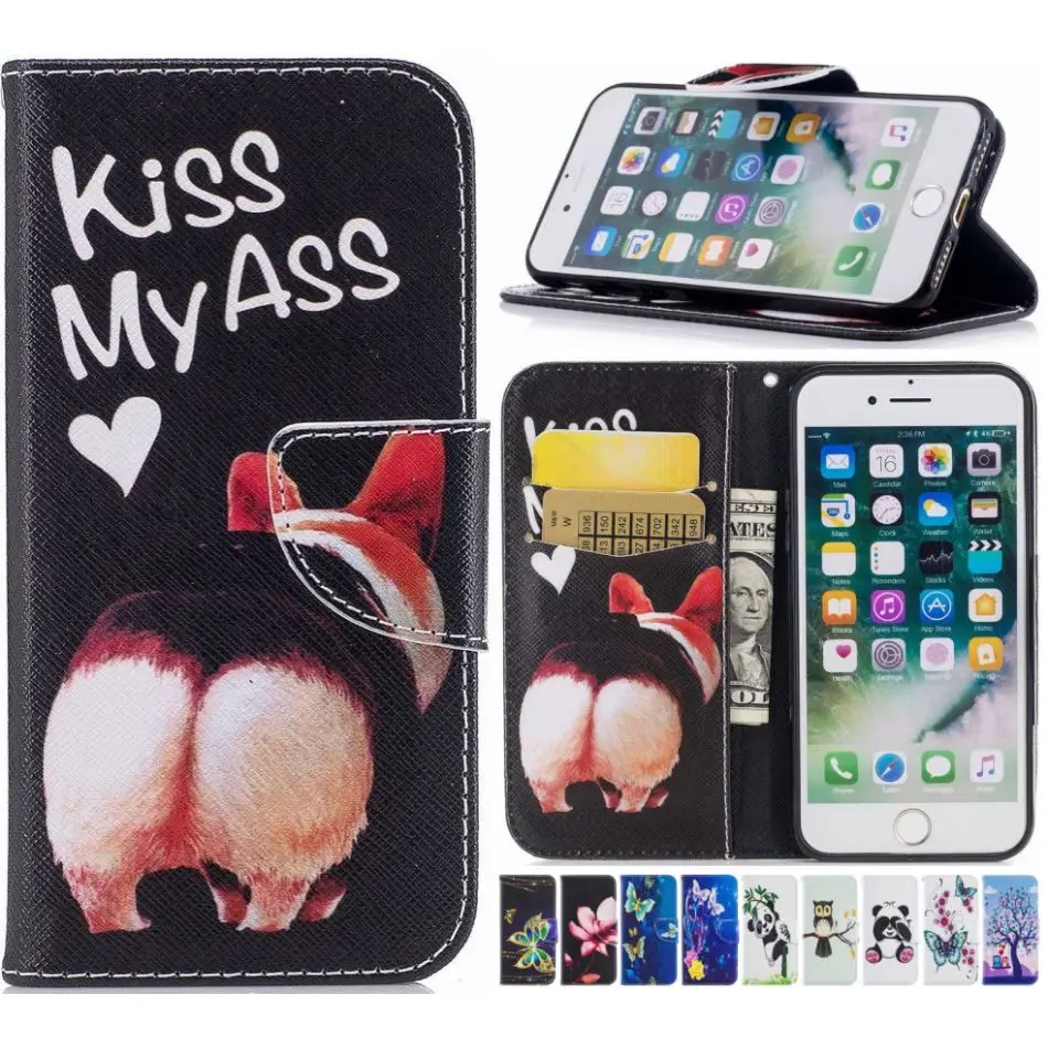 

Hight Quality Case For Sony Xperia XA3 XA2 Ultra XZ Premium XZ1 Compact XA1 Plus XZ2 L2 Z6 Z3 PU Leather Fashion Cover DP07Z