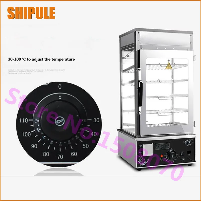 free shipping commercial steamed bun machine high quality desktop steamed package cabinet showcase price