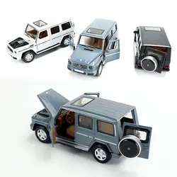 1/32 Benz G350d симулятор игрушки модель машины из сплава тянуть назад детские игрушки натуральная Лицензия коллекция военный внедорожный