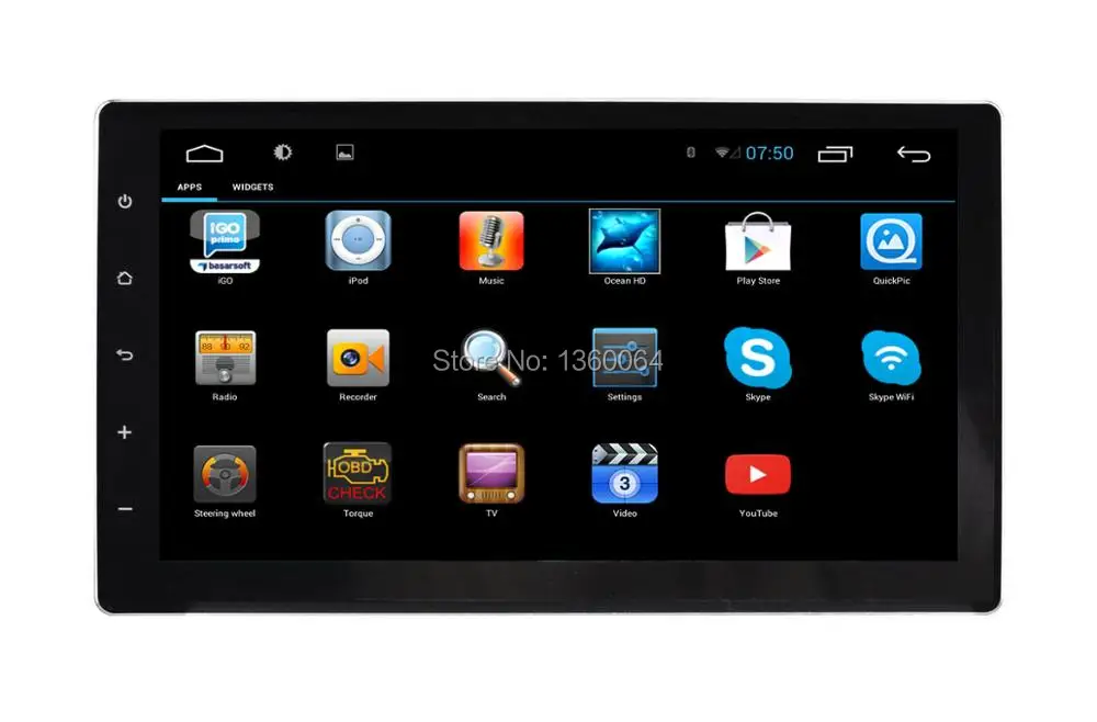 Discount 9 inch 1024*600 HD Quad Core Android Car DVD player GPS For Toyota HILUX 2015 with Navigation Radio RDS Stereo Bluetooth WIFi 3G 1