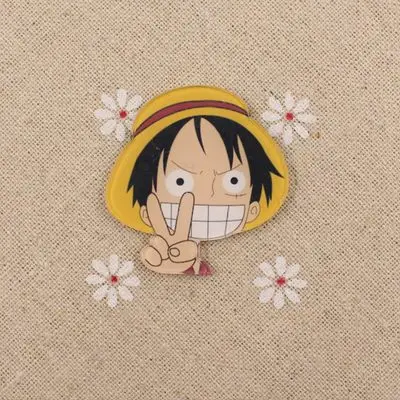 Anime ONE PIECE Tony Chopper Cosplay Acrylic Badges Monkey D. Luffy Brooch Pin Backpack Clothes Cute Decoration Brooches (4)