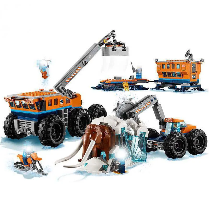 

Compatible Legoings 60195 City Arctic Mobile Exploration Base Mammoth Compatible 60195