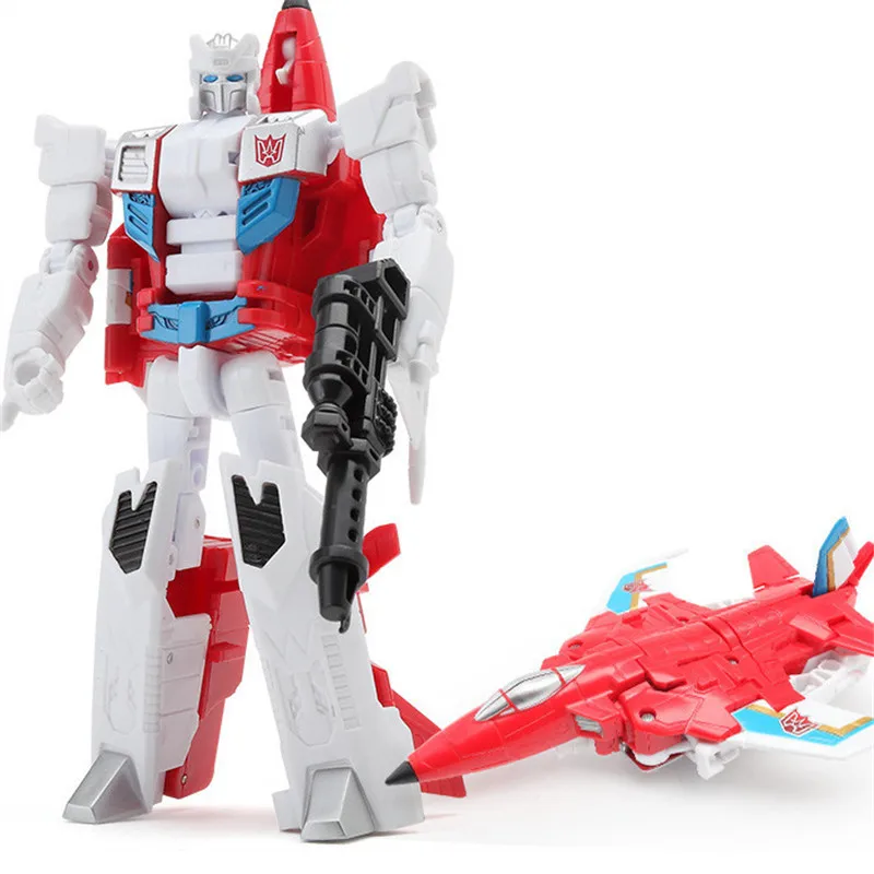 

Haizhixing NEW Movie 5 IN 1 Anime Devastator Transformation Robot Boy Action Figures KO GT Aircraft Model Kids Adult toy Gift