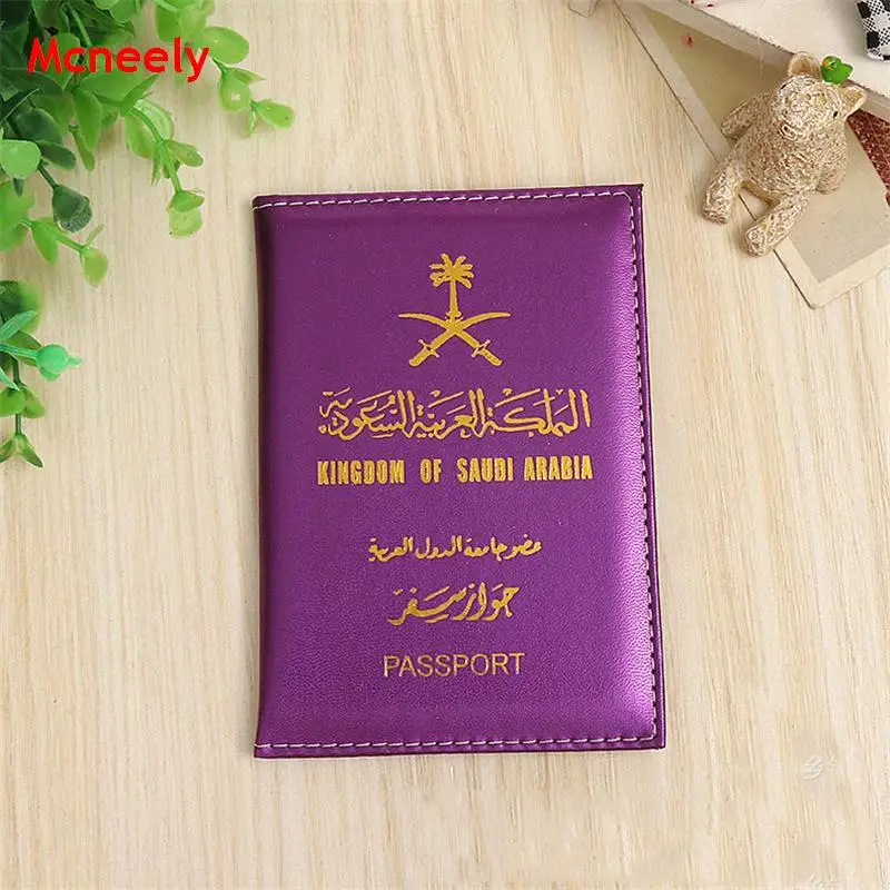 Dedicated And Cute Unicorn Leather Passport Holder Cover Case Blocking Travel Wallet