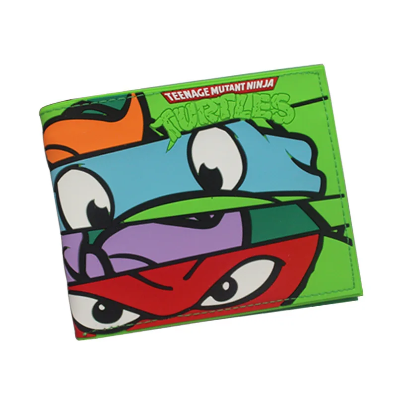 

Cartoon anime Teenage Mutant Ninja Turtles Wallet Student coin Card Holder purse