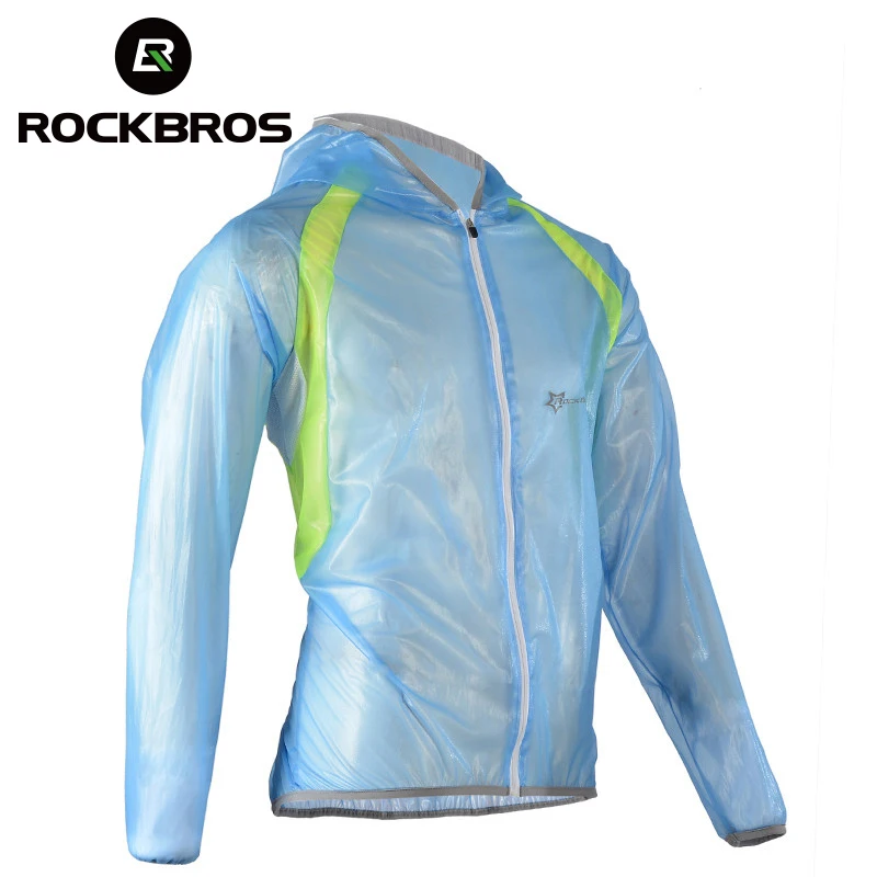 ROCKBROS водонепроницаемые походные куртки из ТПУ дождевик Велоспорт Джерси для