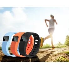 Новый TW64 Bluetooth Smart Браслет Интеллектуальный часы Спорт Здоровье Мониторы шагомер для iOS и Android