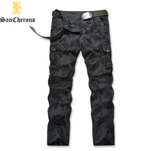 Новые осенние зимние модные повседневные мужские брюки карго удобные мужские длинные брюки с несколькими карманами 3 цвета