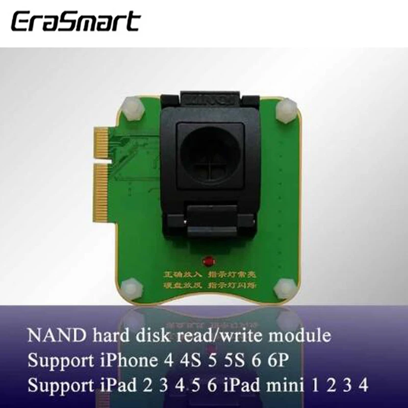 Многофункциональное Программирование NAND Flash 32/64 Bit жесткий диск NAND Read Write Module для ремонта iPhone iPad(используется для JC Pro1000S