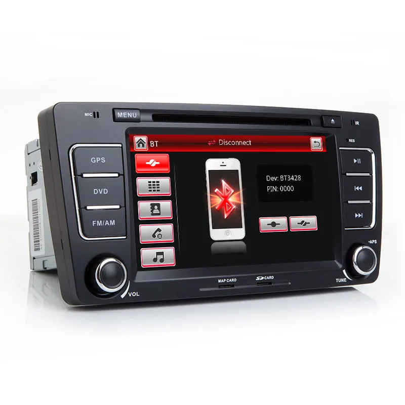 Flash Deal AutoRadio 2 Din Car DVD Player For Skoda Octavia A 5 A5 2 3 Yeti 2008 2009 2010 2011 2012 2013 2014 Multimedia GPS Navigation 4