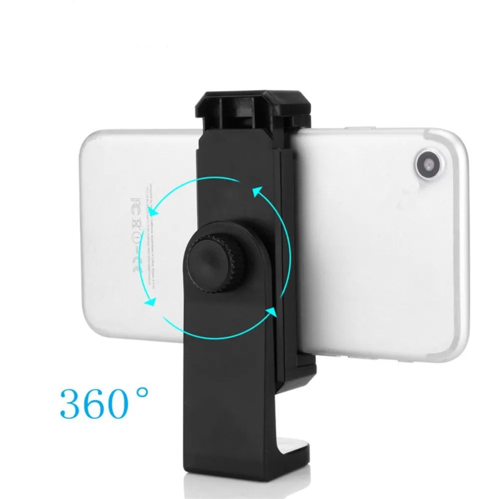 Powstro-Cell-Phone-Stand-Vertical-Bracket-Smartphone-Clip-Holder-360-Adapter-Tripod-Mount-for-iPhone-Samsung