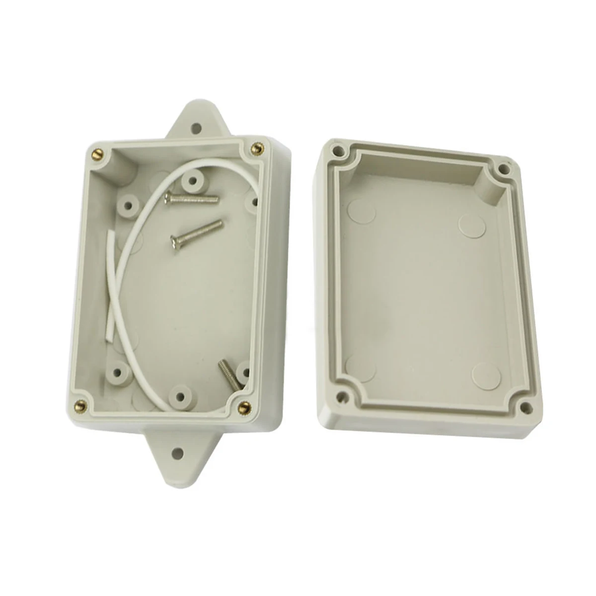 New Electronic Project Cover Box Waterproof Plastic Enclosure Case 85x58x33mm For Power Supply