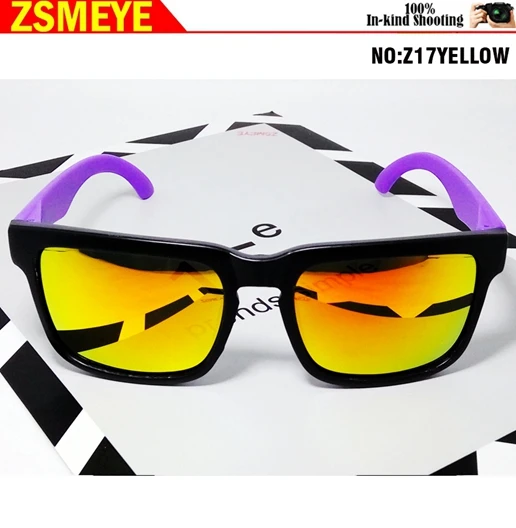 ZSMEYE брендовые высококачественные солнцезащитные очки oculos, солнцезащитные очки, очки, ken block helm lunetes de soleil gafas - Цвет линз: C17
