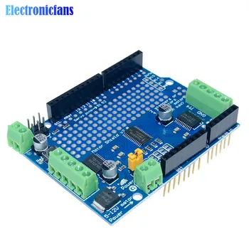 

Standard IIC I2C TB6612 Mosfet Stepper Motor PCA9685 PWM Servo Driver Shield V2 For Arduino Robot PWM Uno Mega R3 Replace L293D