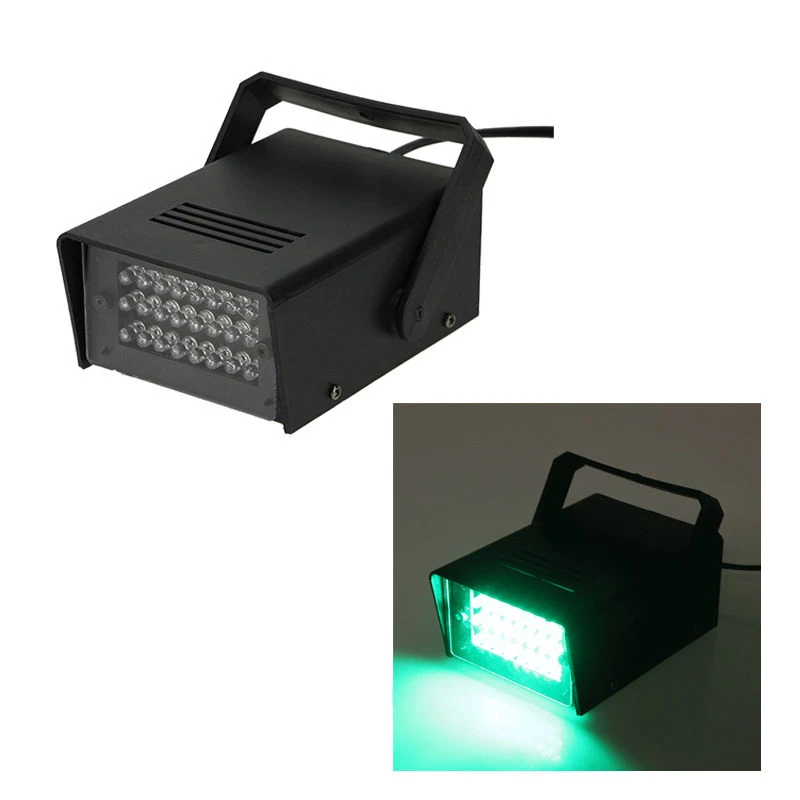 3W 24 LED Mini Strobe Lights Stage Light DJ Strobe Lamp Disco Party