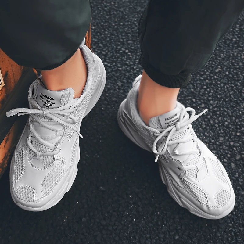 2019 Men's Sneakers Brand Shoes Casual Shoes Men Fashion Designer Mans Footwear Sapatos masculinos Hard-Wearing Chaussure Homme