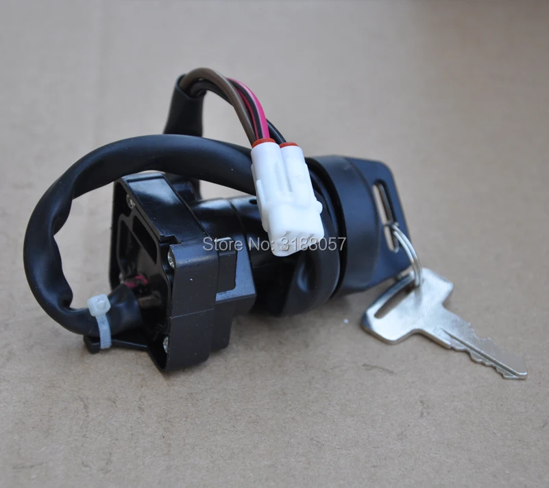 ATV Ignition Key Switch For Suzuki LTZ400 Quad 2005-2008 KFX400 DVX400 Kawasaki