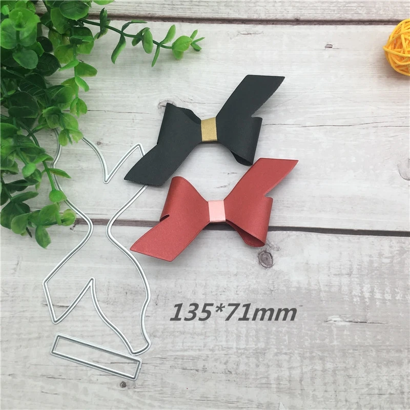 Bow-knot Metal Cutting Dies Stencil for DIY Scrapbooks Albums Paper Cards Decors 