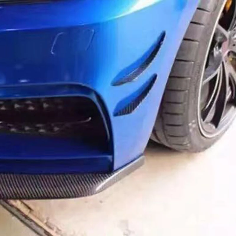 For Volkswagen VW Golf 4PCS Carbon Fiber Car Front Air Vent Decoration