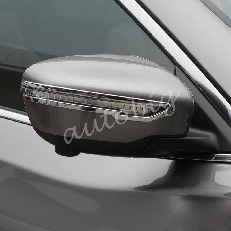 Side Mirror Strips For Nissan X Trail Qashqai Murano Rogue Sport XTrail