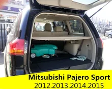 For Mitsubishi Pajero Sport 2012.2013.14.2015 Rear Trunk Security Shield Cargo Cover High Qualit Car Trunk Shade Security Cover