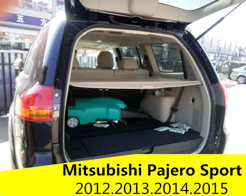 Для Mitsubishi Pajero Sport 2012.2013.14.2015 защитный щит для багажника заднего