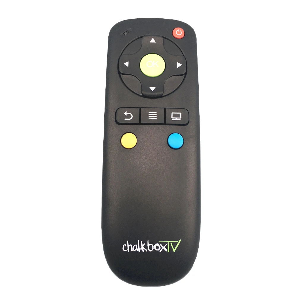remote control for chalkboxtv remote control chalk box tv chalkbox tv
