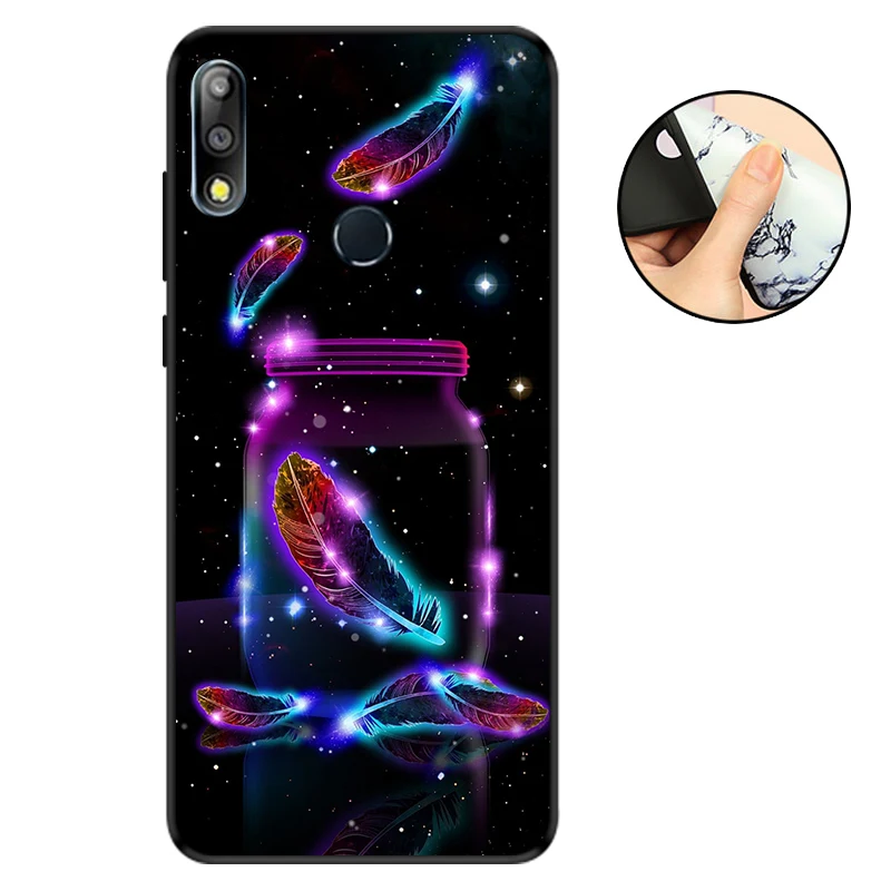 Чехол ZB631KL из ТПУ для ASUS ZB633KL Zenfone MAX M2 черный чехол бампер PRO M1 силиконовый