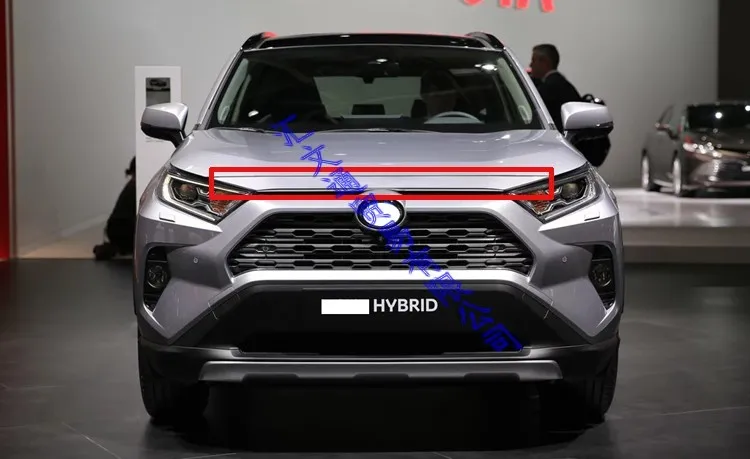 Для TOYOTA Rav4 Hybrid XA50 2019 2020 передняя крышка гриль решетка бампер сетка для губ