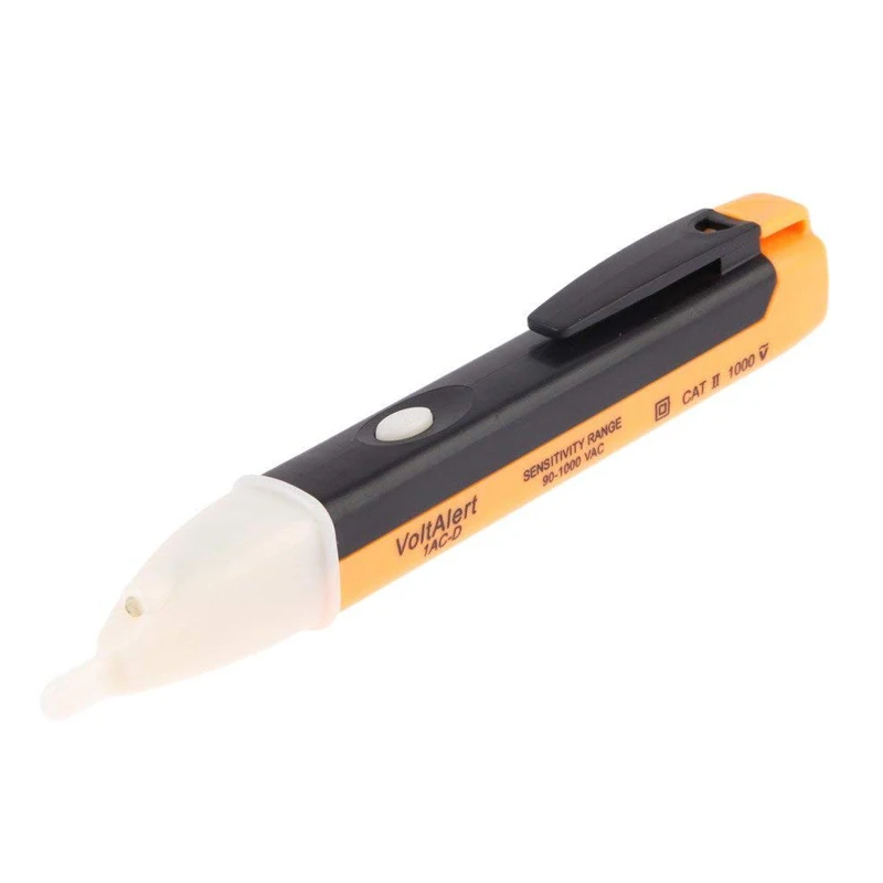

Multimeter Electric Voltage Detector Sensor Tester 90-1000V AC Test Pen Voltage LED Light Indicator Pen Volt Socket Wall Power