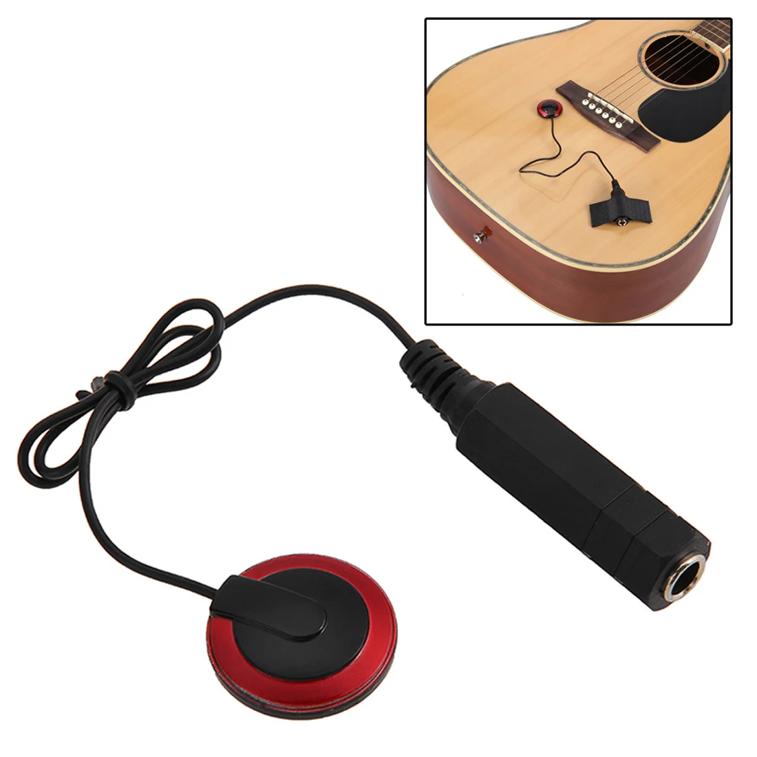 Hot Professional Guitar Pickup Piezo Contact Microphone Pickup For