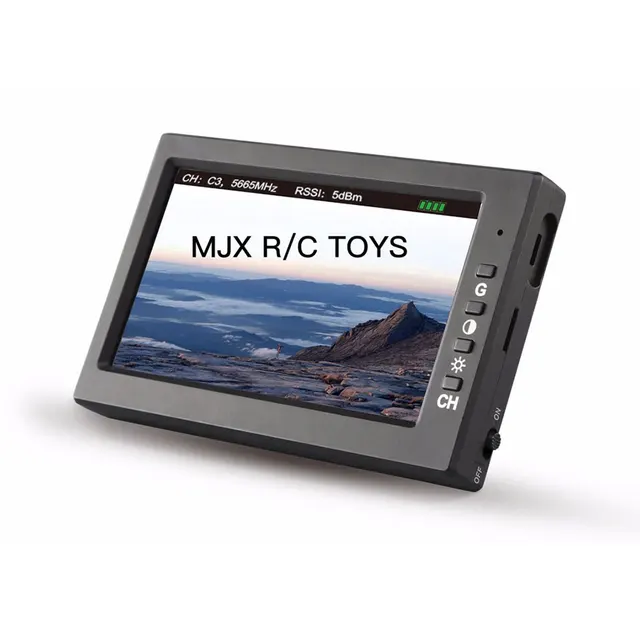 $55.16  D43 5.8G FPV Monitor FPV Receiver 4.3 inch LCD Screen Drone Spare Parts FPV Drone Quadcopter for MJ