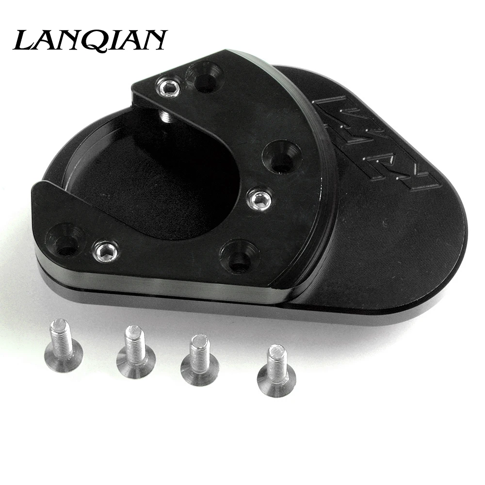 

Quality kickstand large For KTM 1190 Adventure 2013 CNC Aluminum Motorcycle Side Stand Pad Enlarge Plate Kick stand Extension