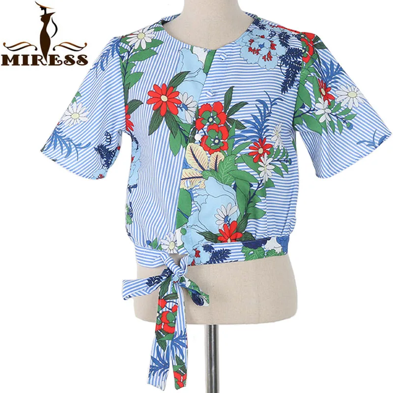 Haut Femme Cocomenthe Taille 36/38 - Motifs Floraux, Applications - Bon état