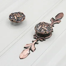 Antique Drawer Pulls Handles Cupboard Handle Pull Wardrobe Knob Drawer Cabinet Door Knobs and handles for furniture fasteners